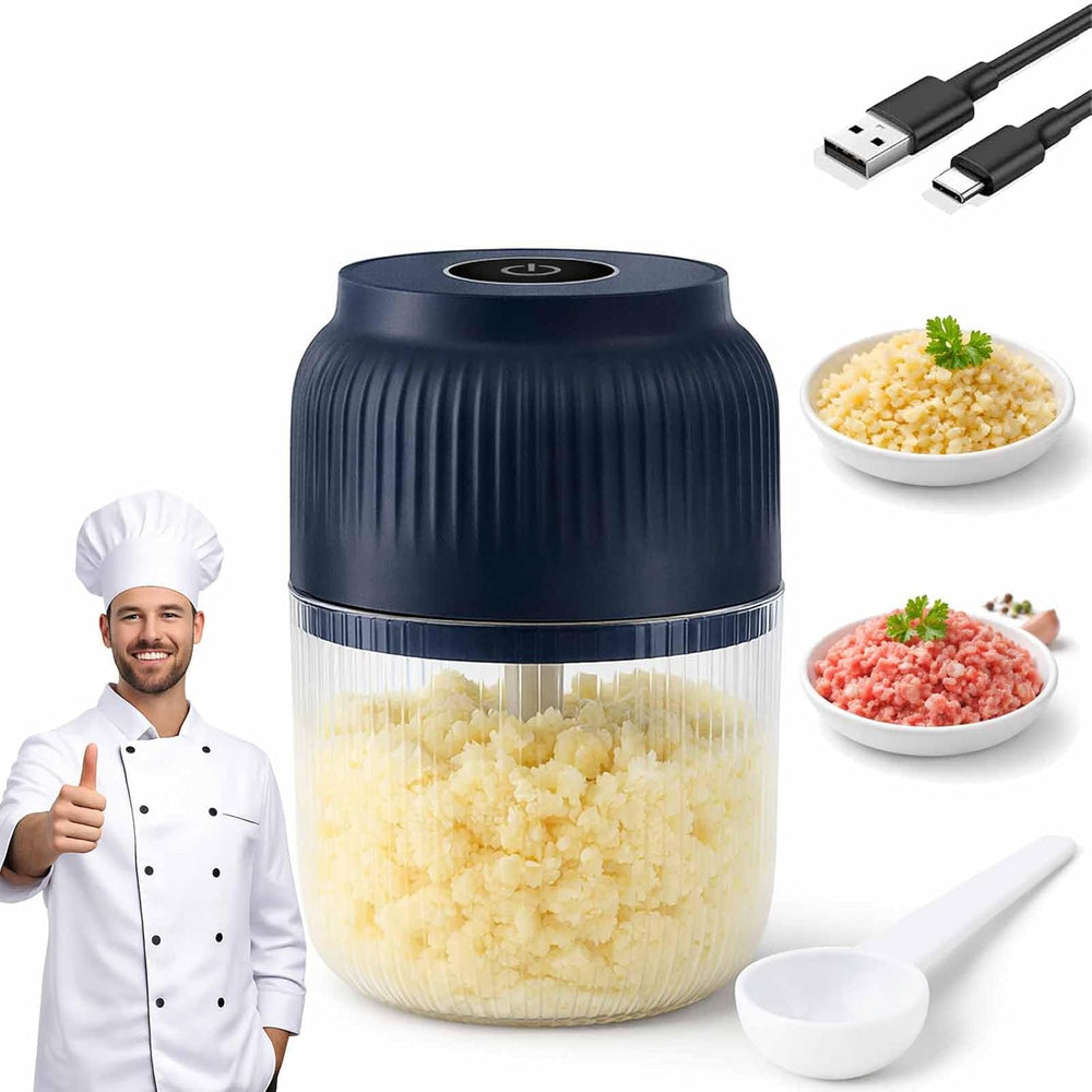 ChopEase™ MiniPrep Pro — Cordless Food Chopper
