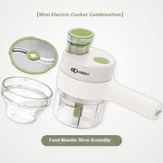 Wireless Electric Garlic Chopper – Rechargeable Mini Food Grinder
